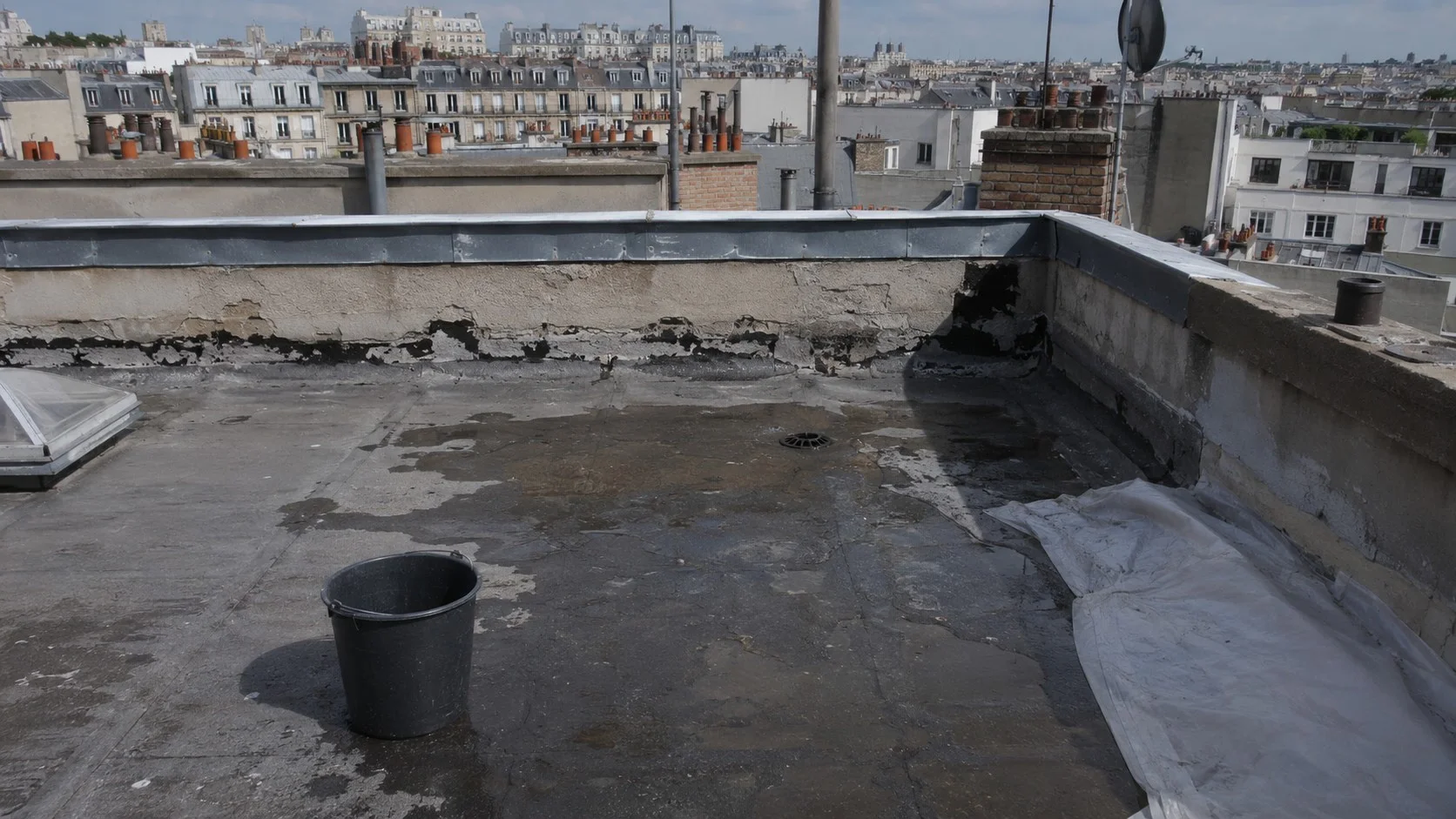 Recherche fuite toiture Paris Pro Toiture IDF