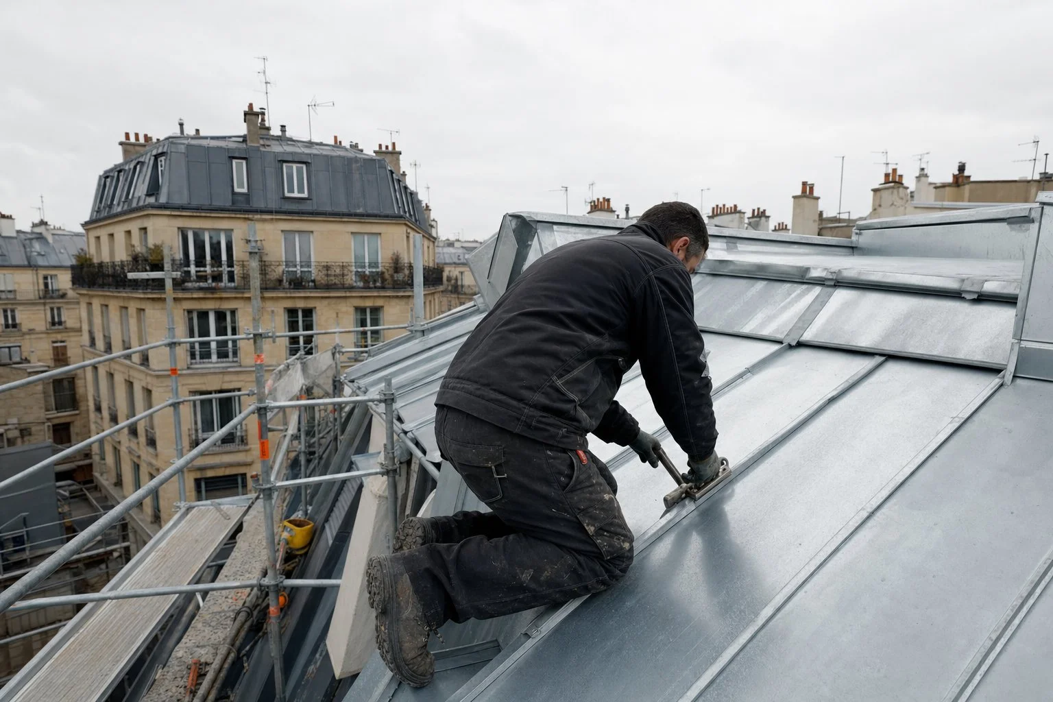 Réparation fuite toiture Paris Pro Toiture IDF