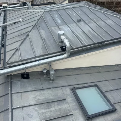 Couvreur Paris réfection toiture zinc
