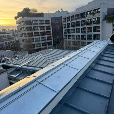 Couvreur Paris rénovation toiture zinc