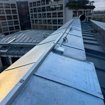 Couvreur réfection toiture zinc Paris