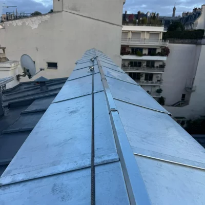 Couvreur rénovation toiture zinc Paris